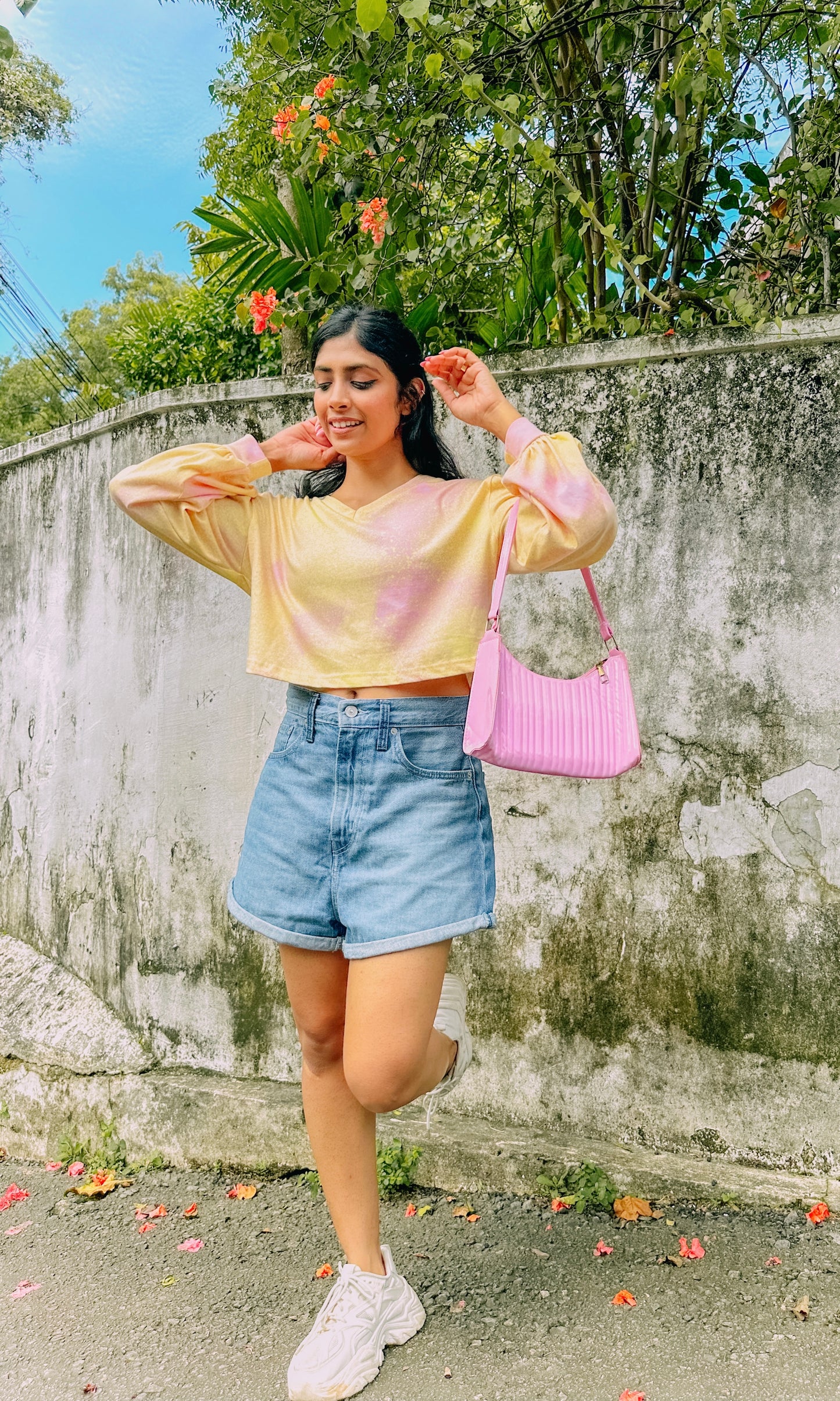 Sunshine Magic Balloon Sleeve Pullover