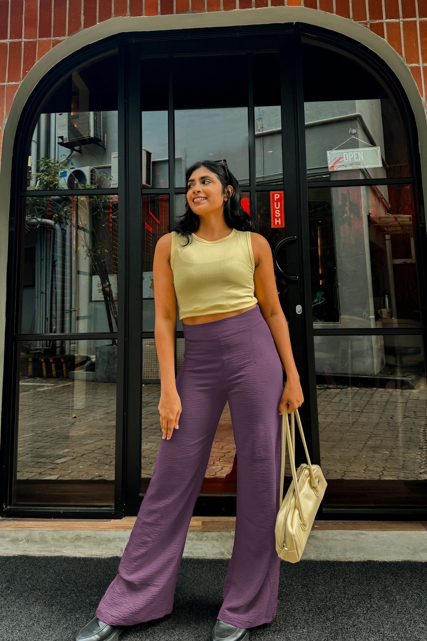 Mystic Mauve Flare Pant