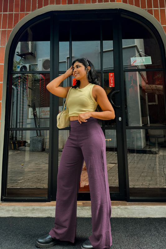 Mystic Mauve Flare Pant