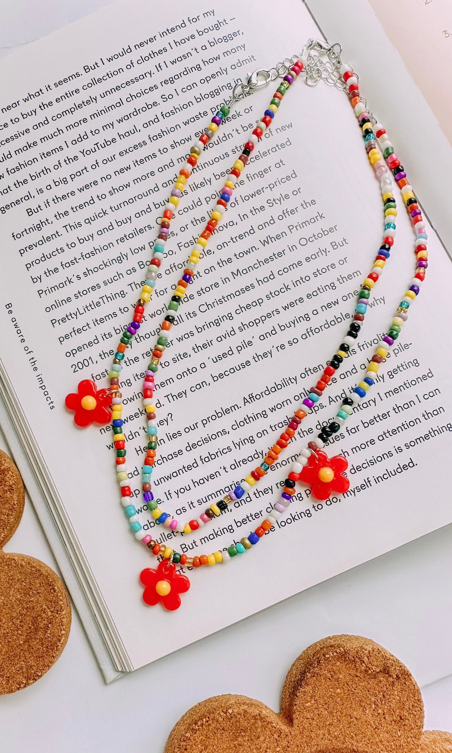 Floral Burst Multicolor Necklace