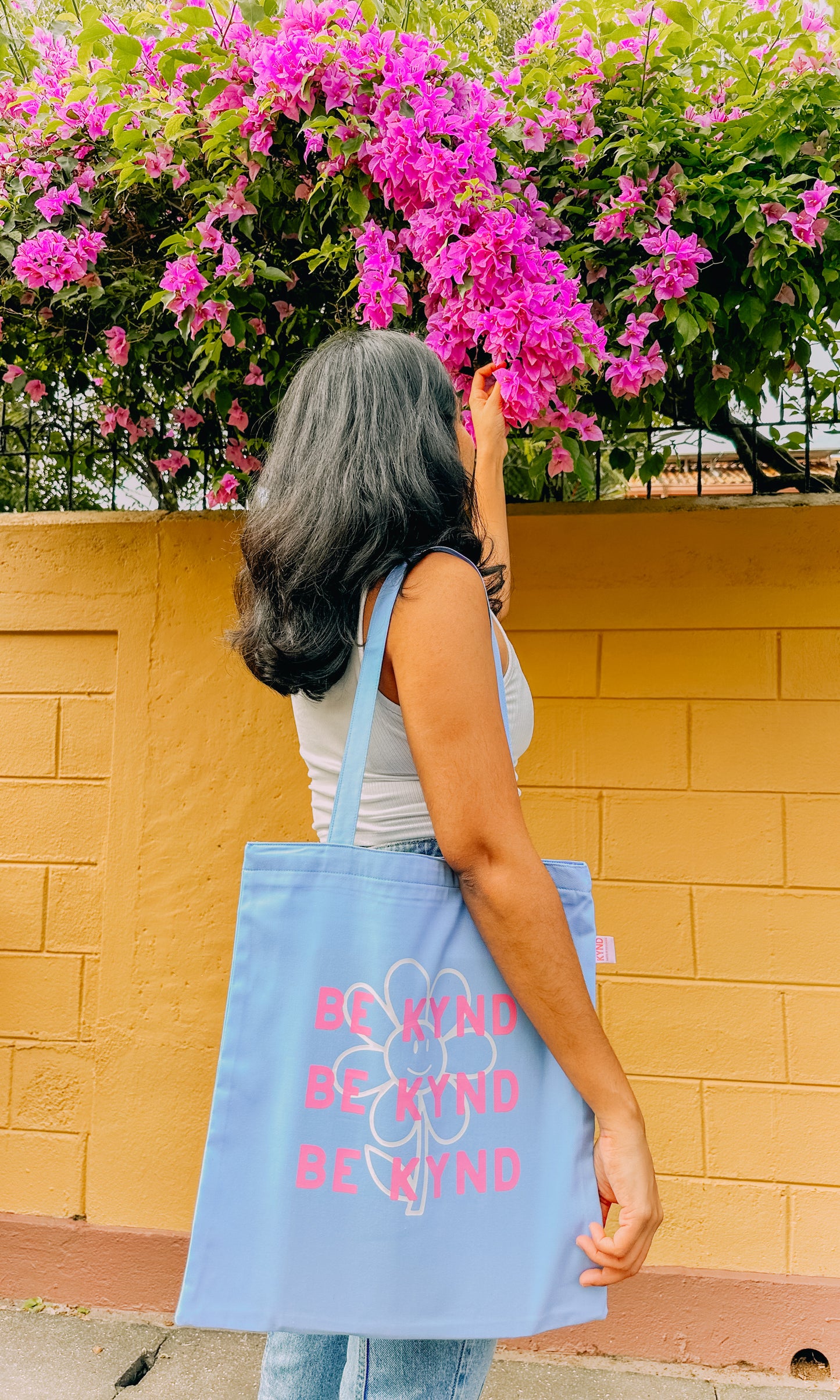 Blushing Blossom Tote Bag