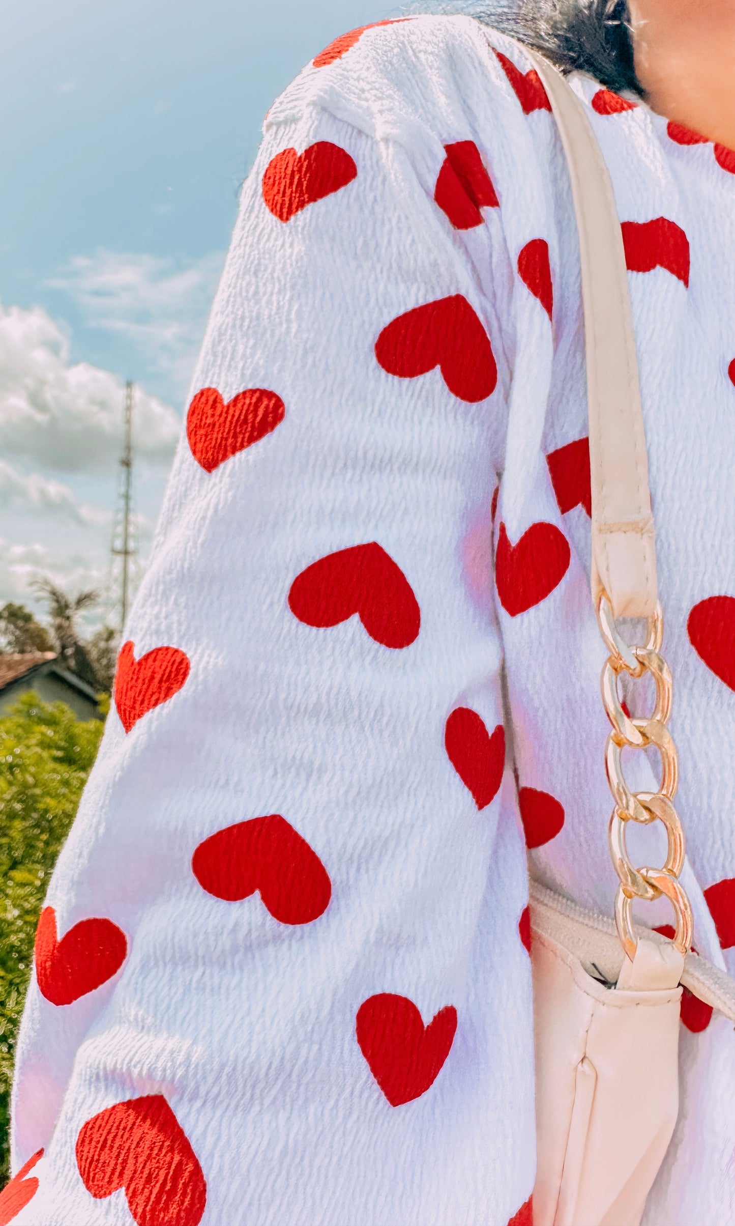 Heartfelt Balloon Sleeve Pullover