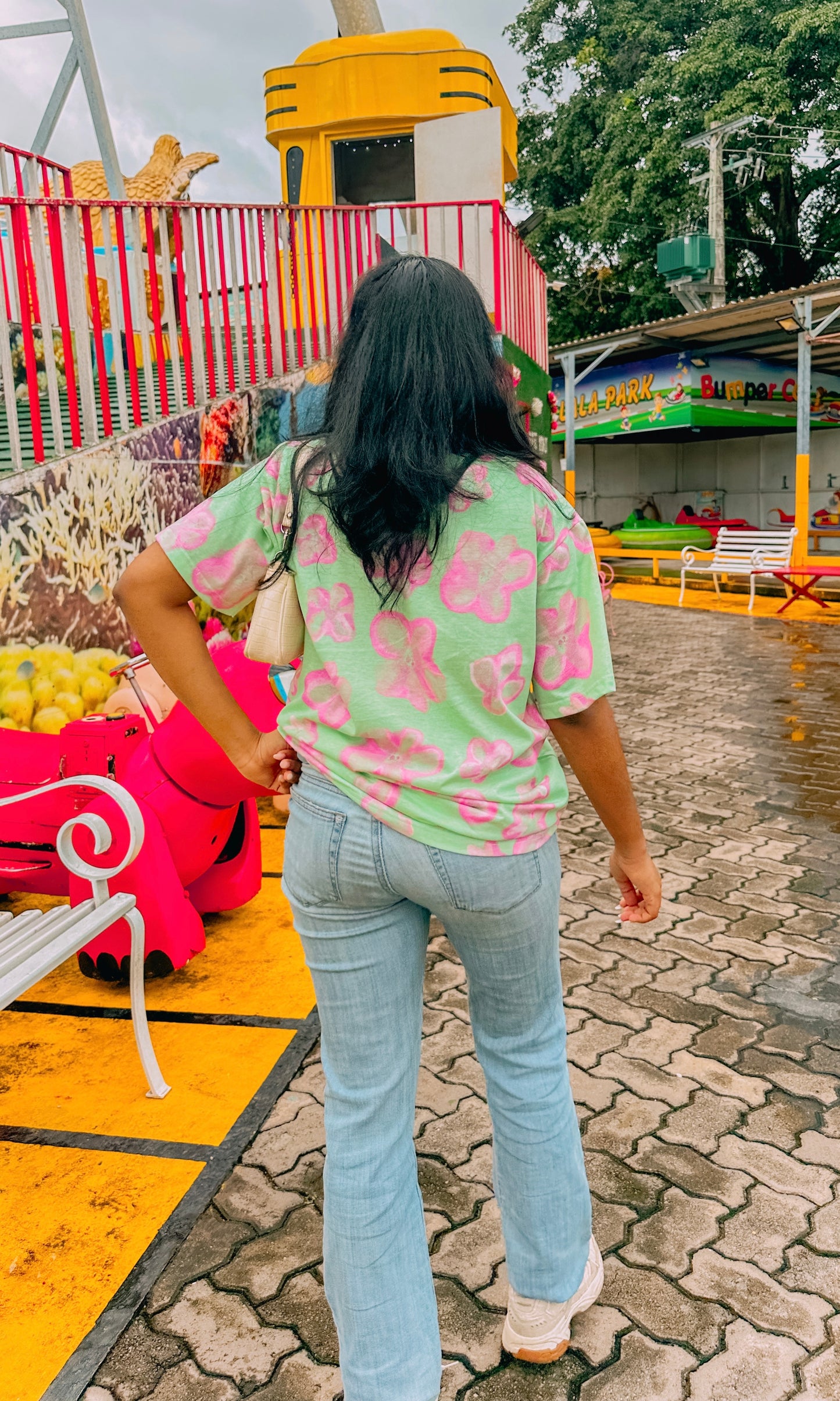 Garden Delight Oversize T Shirt