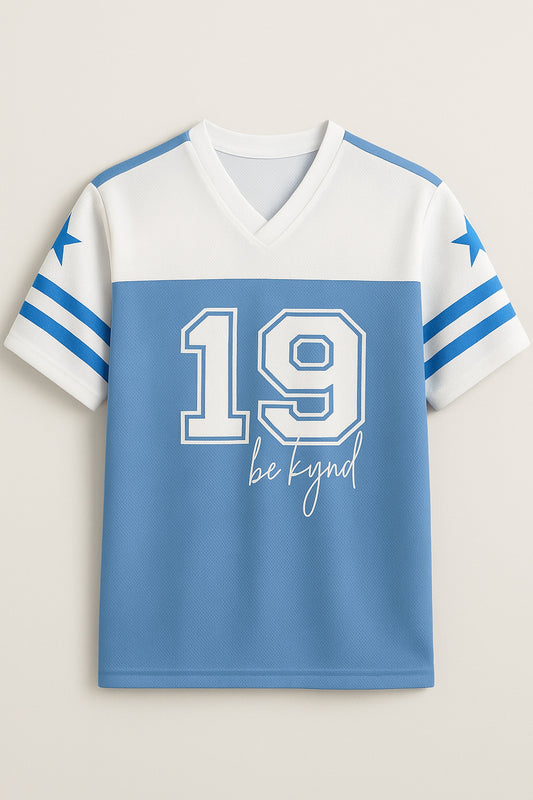 Star Player Oversize Jersey Blue/White