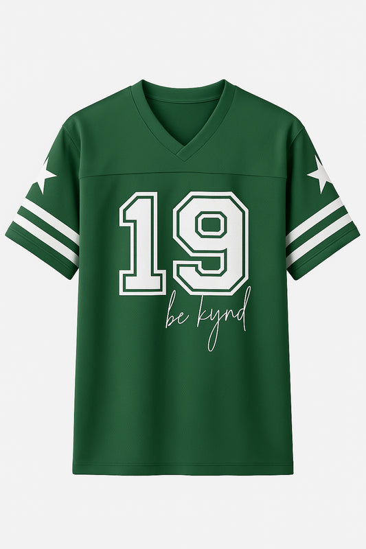 Star Player Oversize Jersey Green