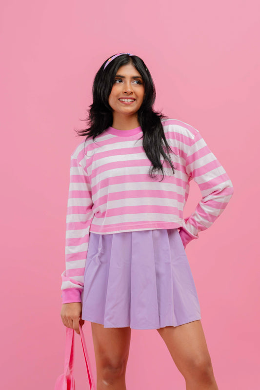 Pinkie Promise Crop Pullover