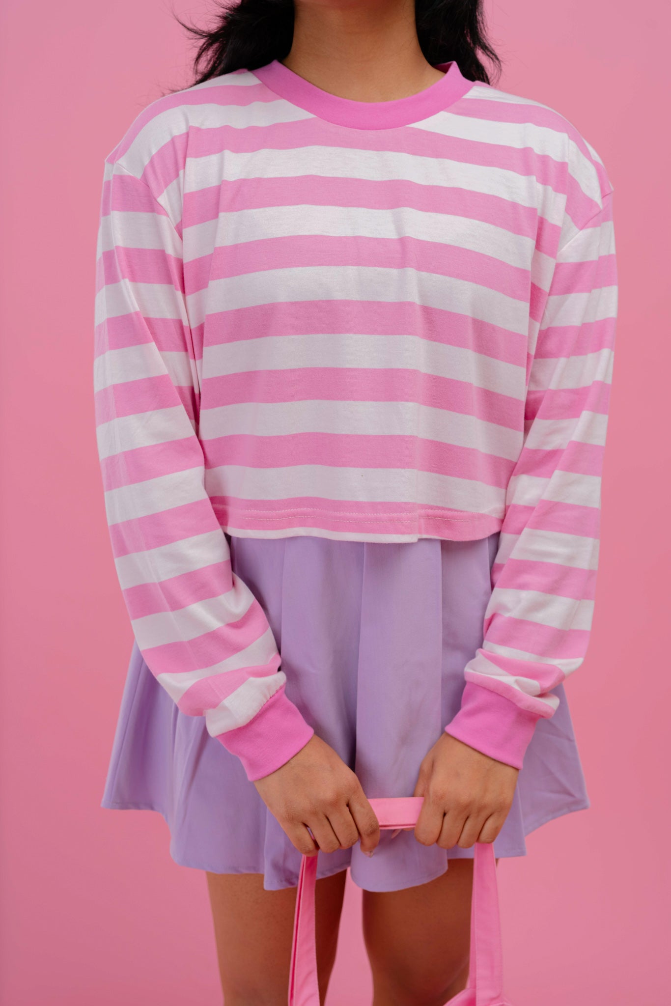 Pinkie Promise Crop Pullover