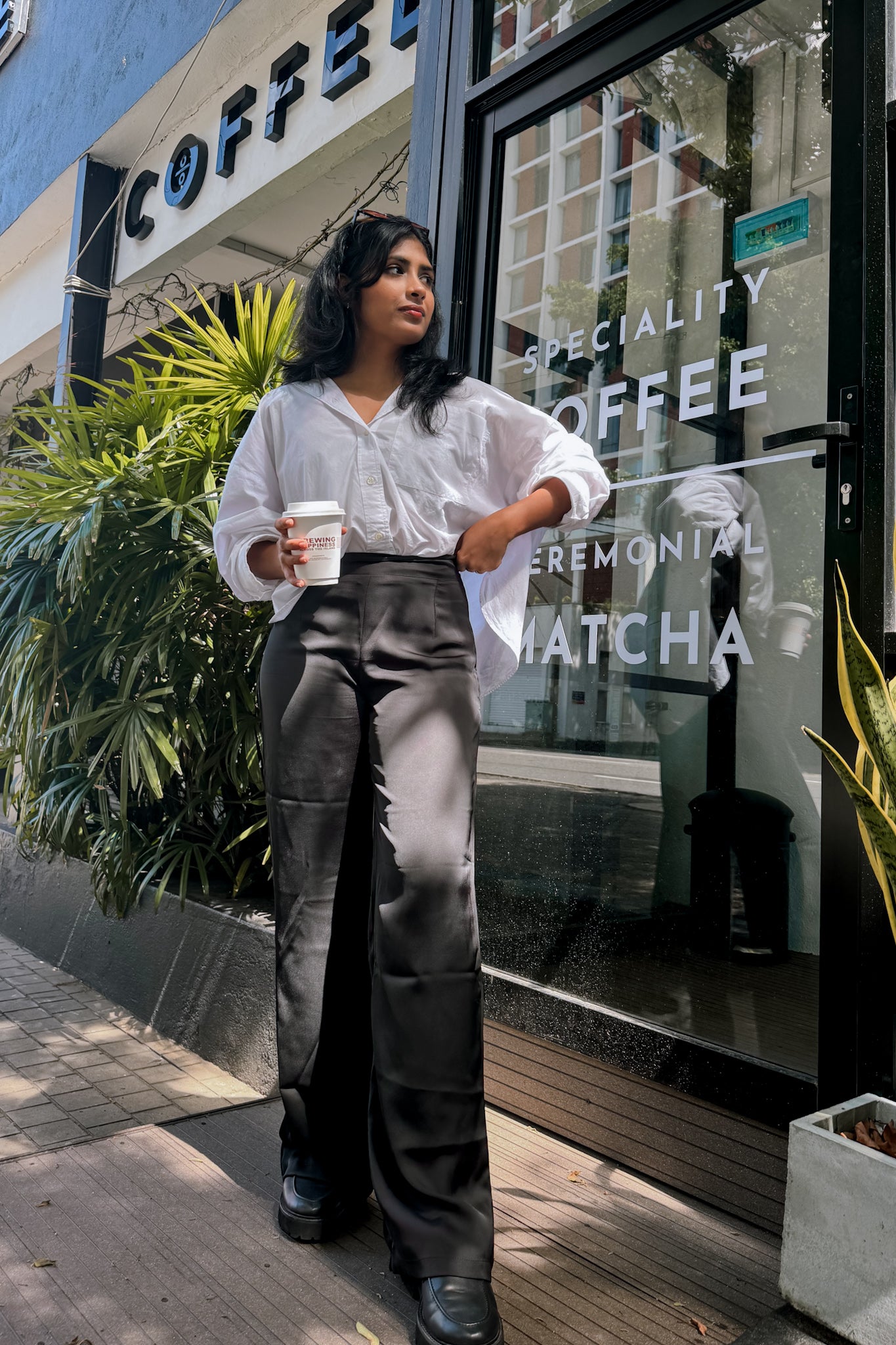 Black Brew Flare Pant