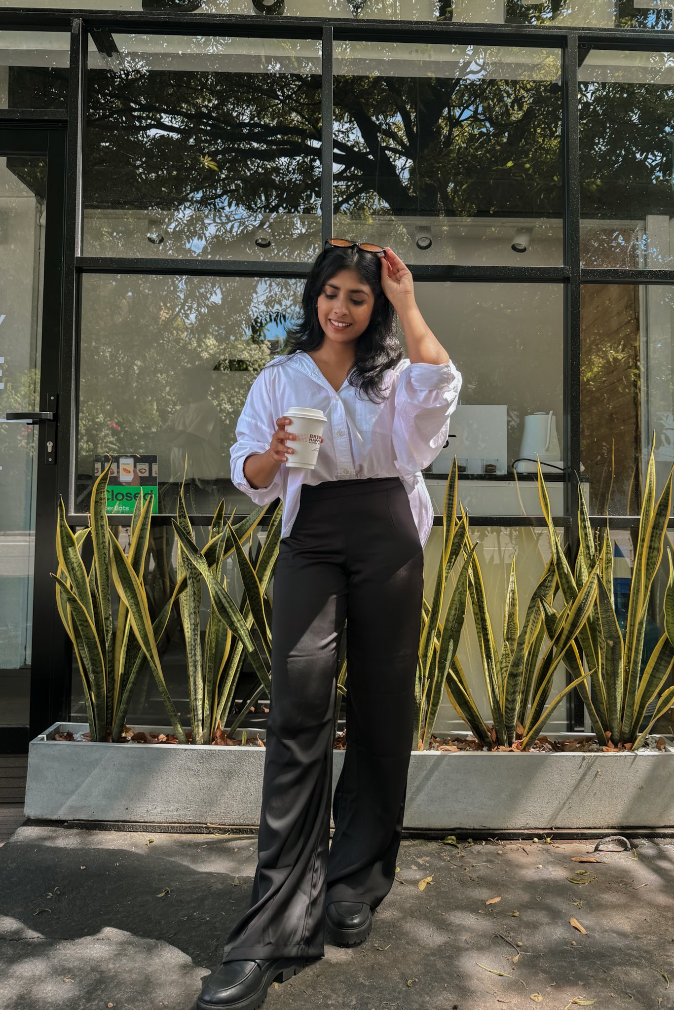 Black Brew Flare Pant