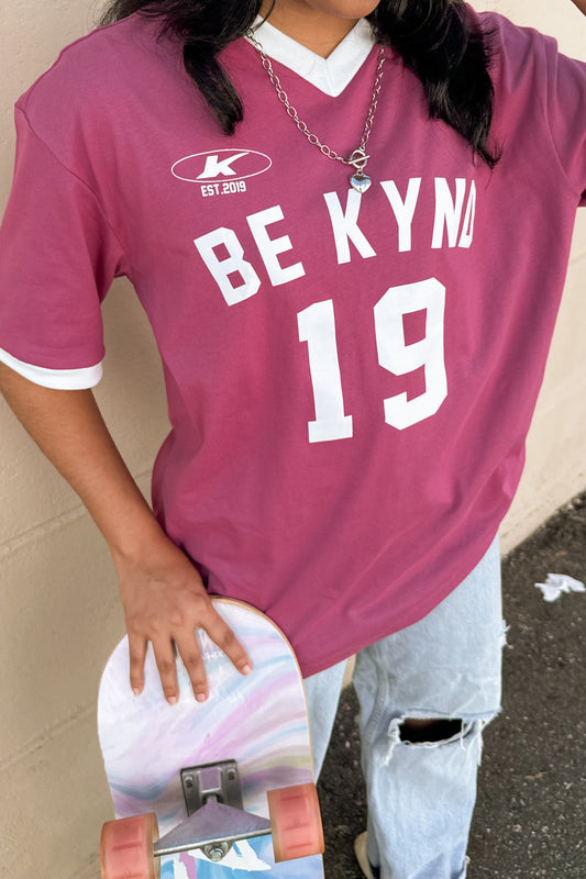 Kynd Bold Tee in Magenta