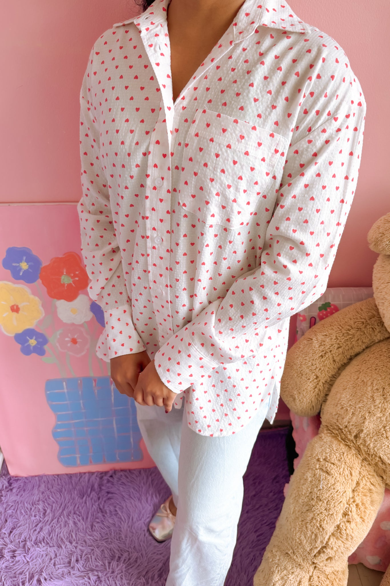 Love Letter Oversize Shirt