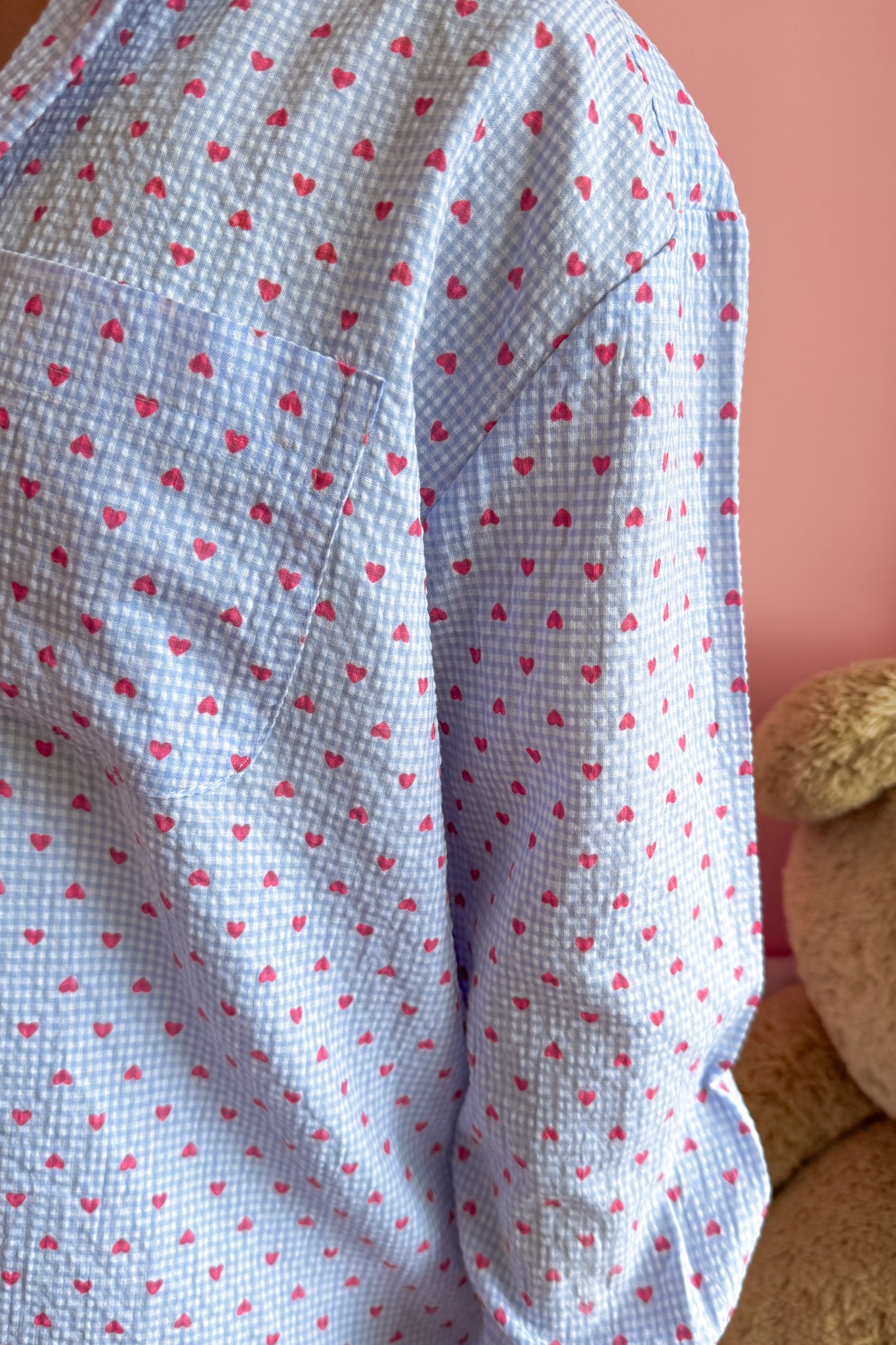 Sky Kisses Oversize Shirt