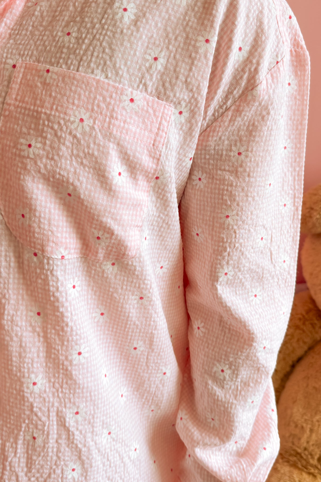 Sunset Bloom Oversize Shirt