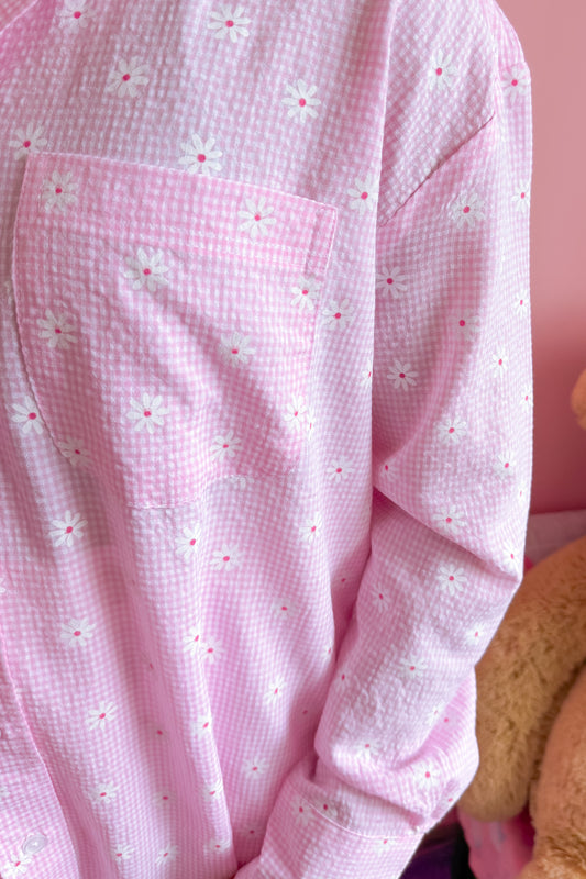 Petal Crush Oversize Shirt