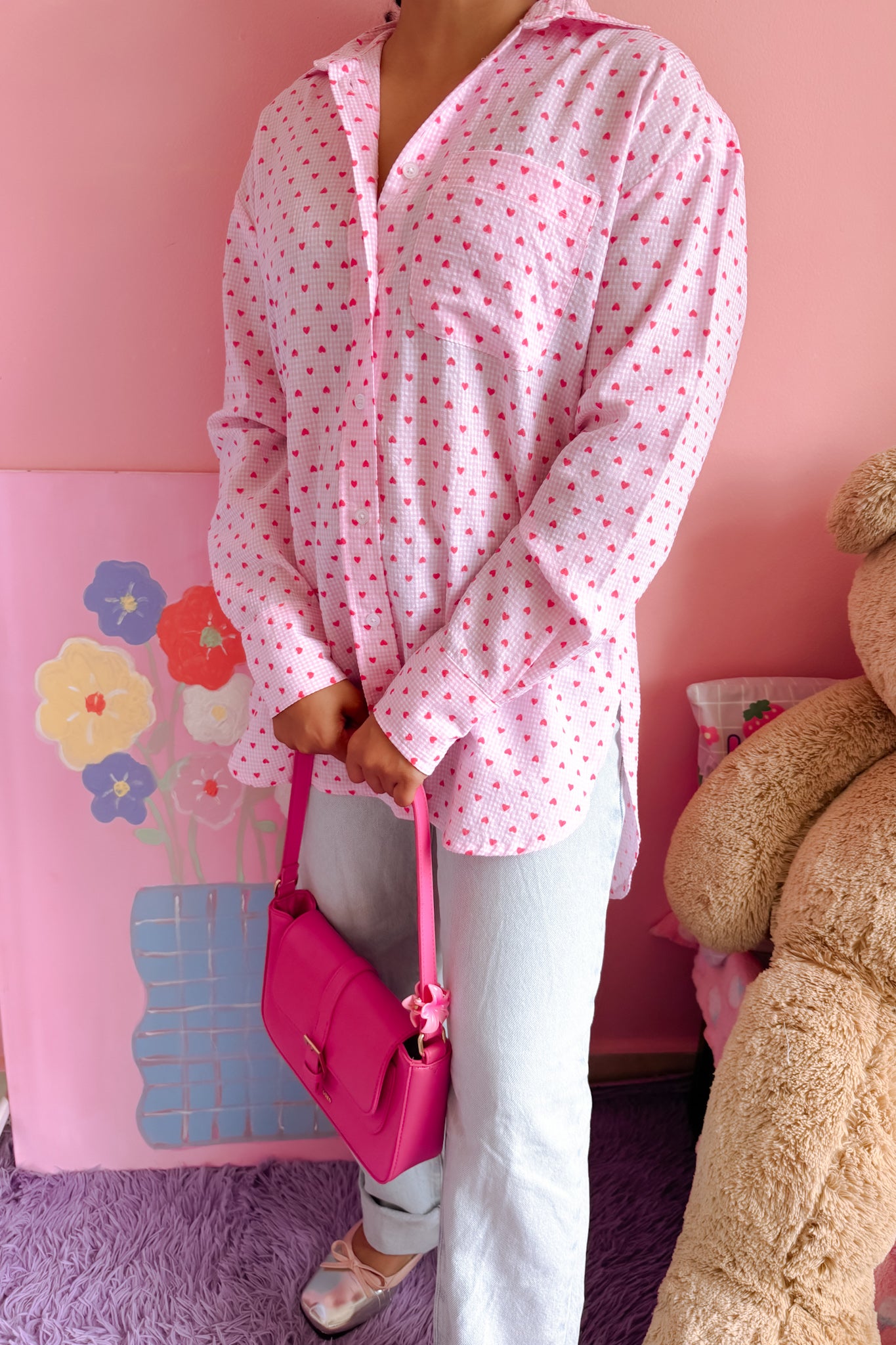 Sweetheart Oversize Shirt
