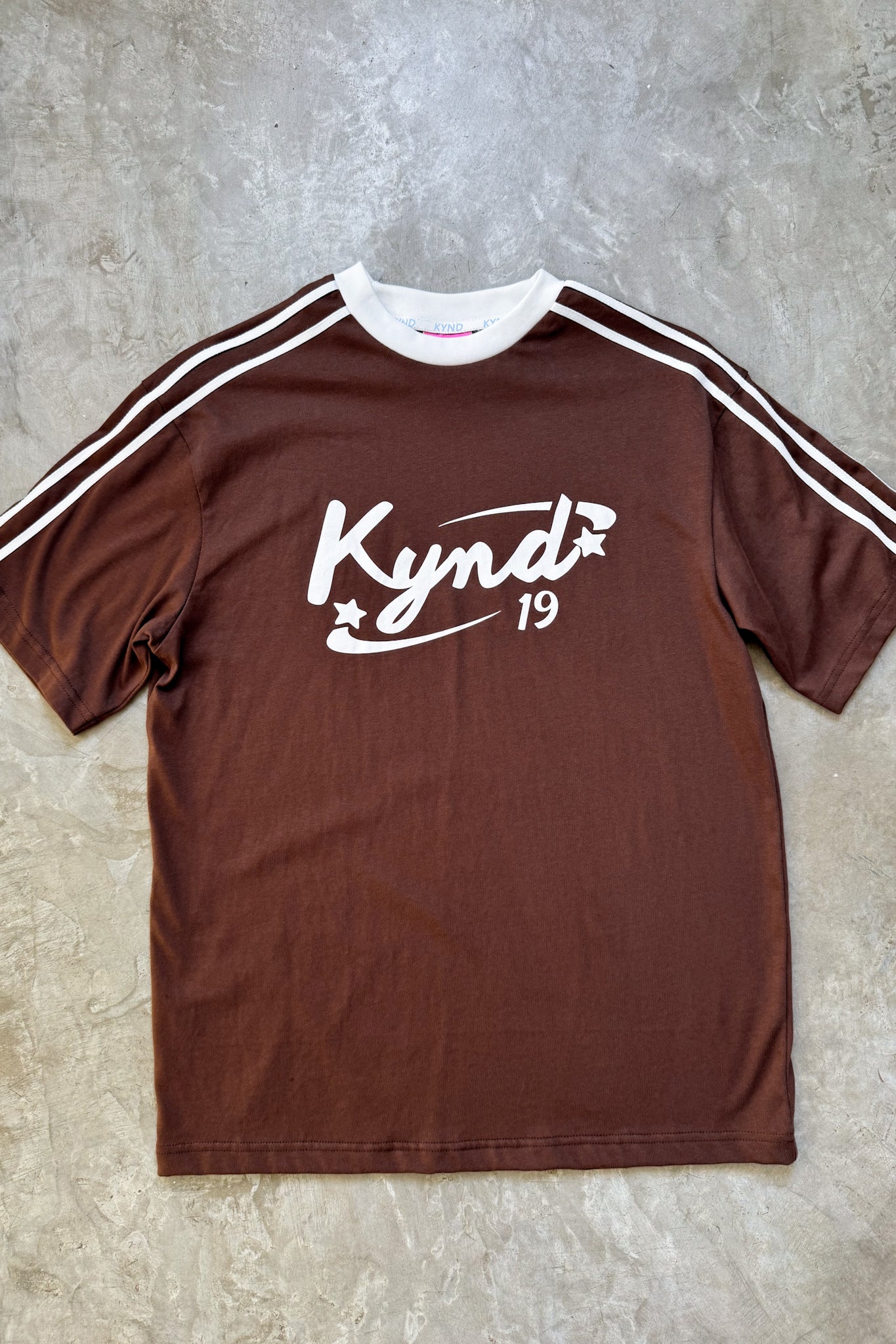 Retro Spice Brown Oversize T Shirt