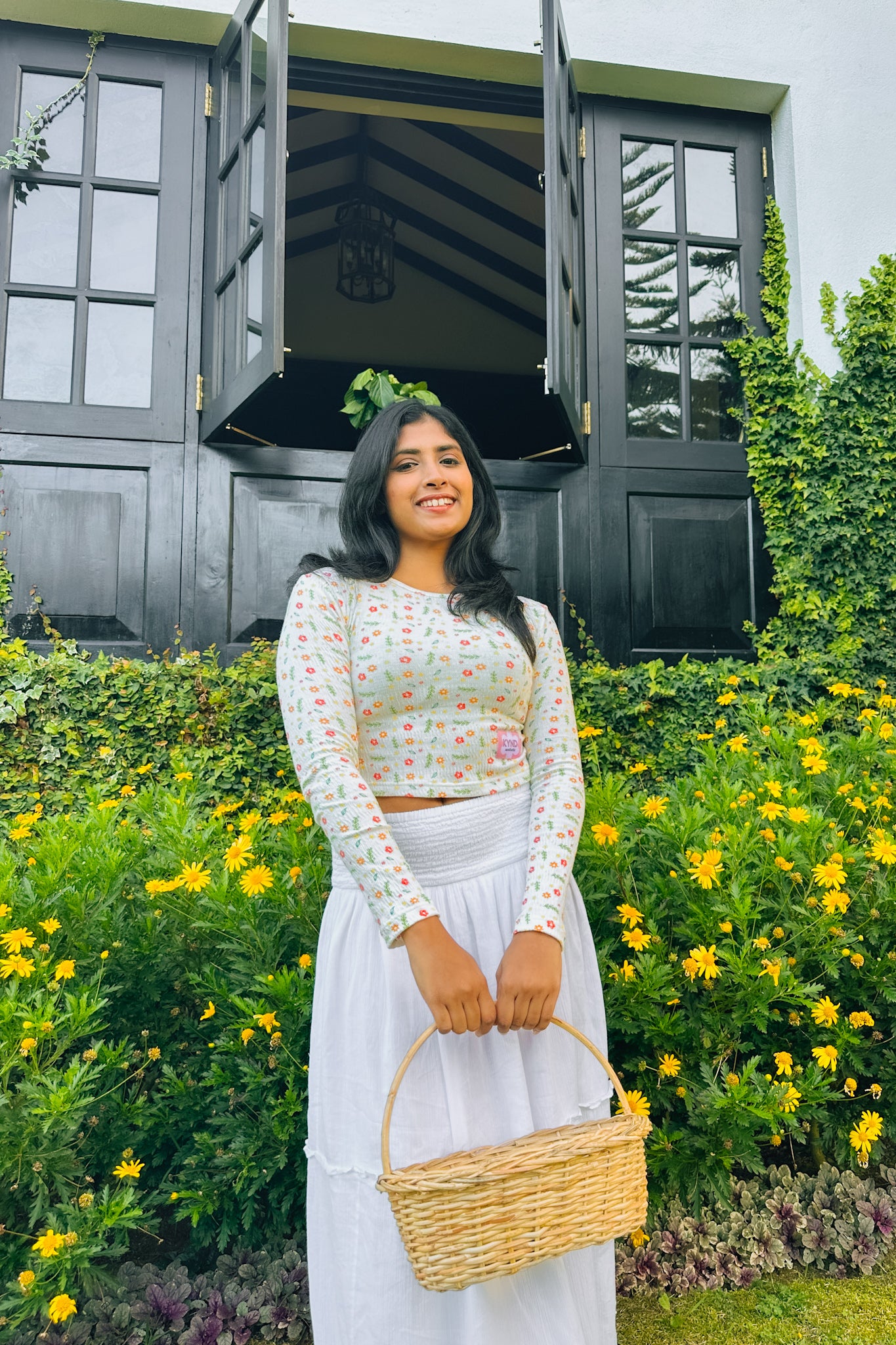 Wildflower Whirl Top