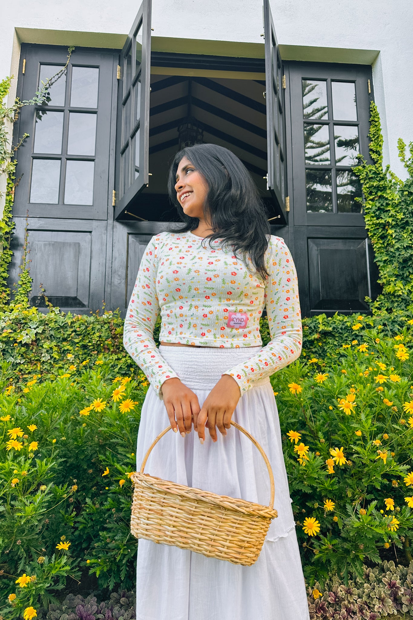 Wildflower Whirl Top