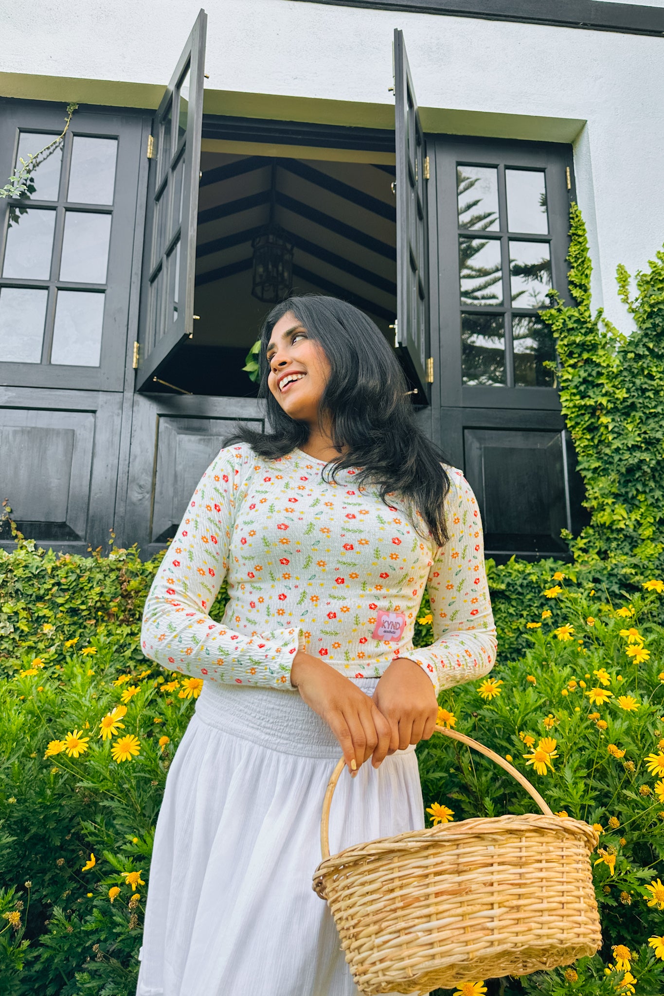 Wildflower Whirl Top