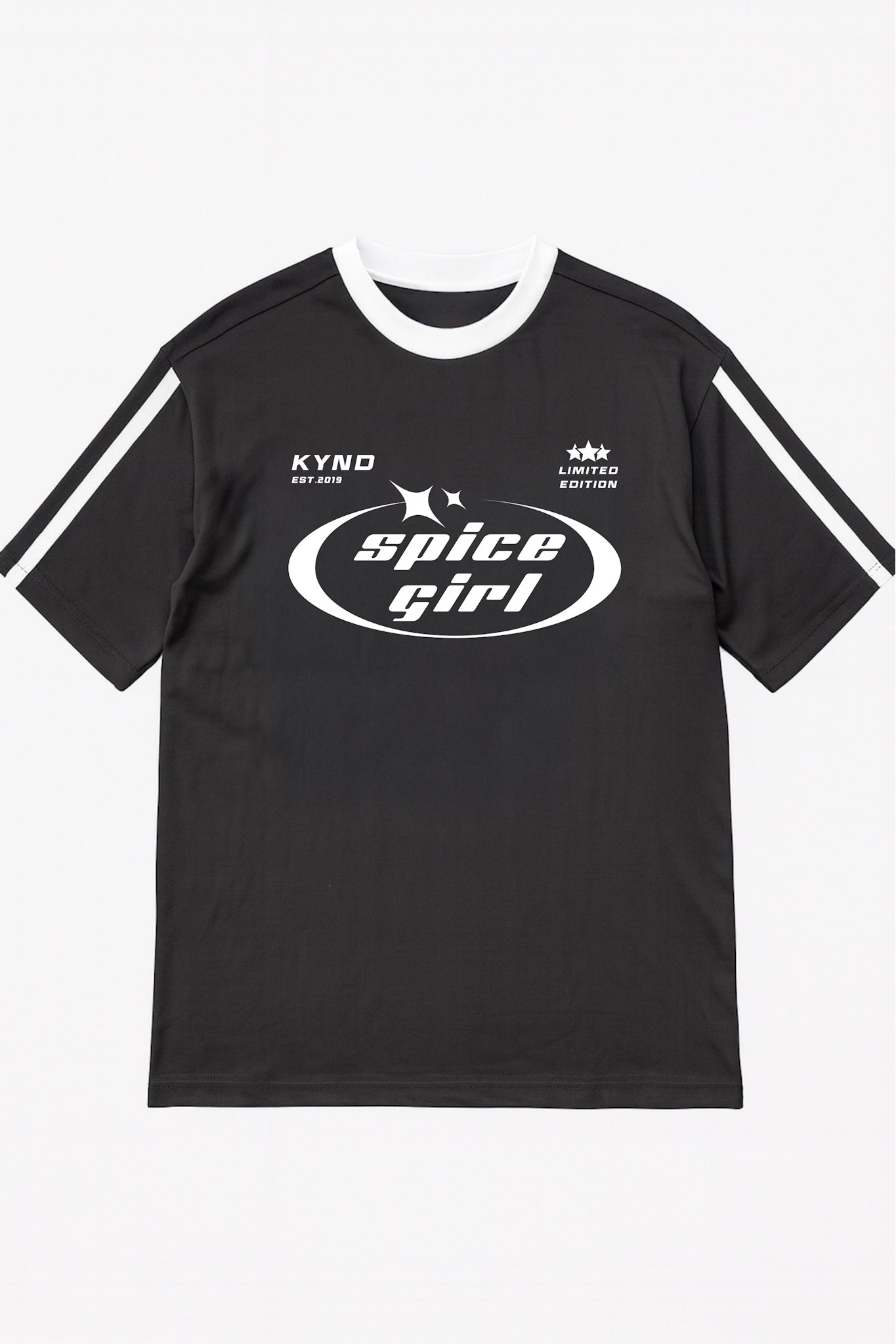 Spice Girl Grey Oversize T Shirt