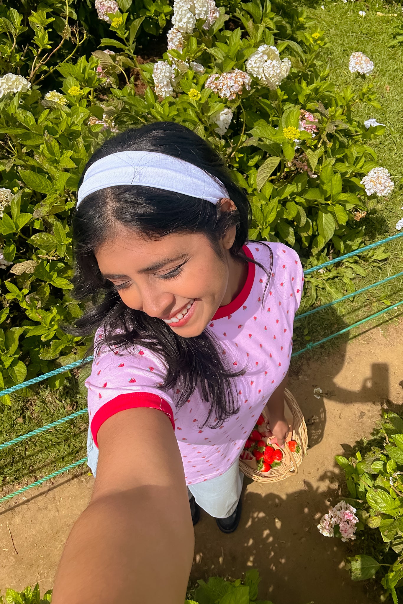Berry Cute Crop T Shirt