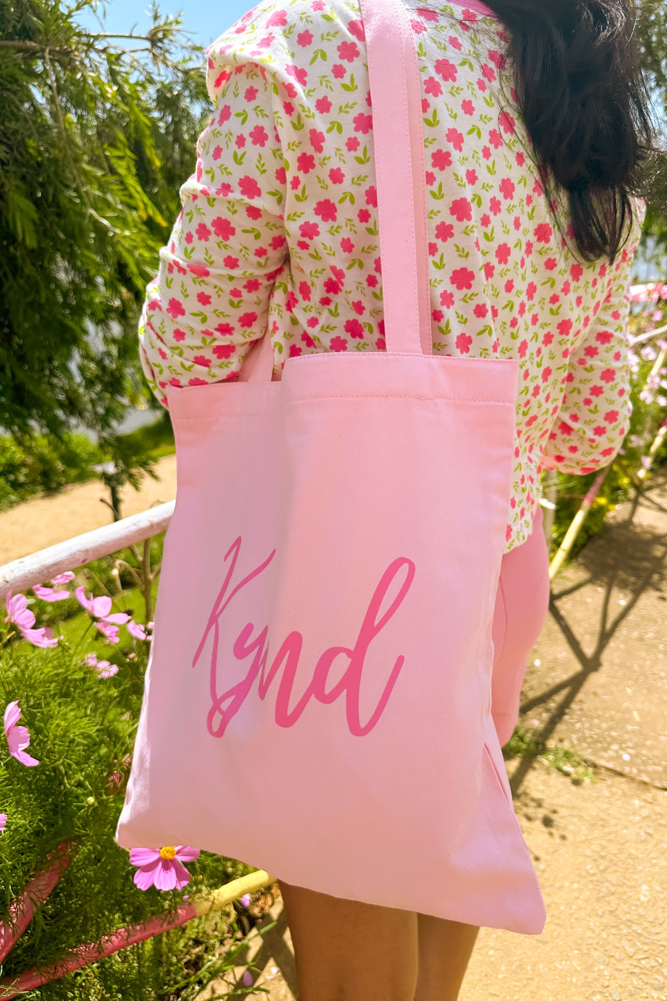 Take Me Everywhere Pink Tote Bag