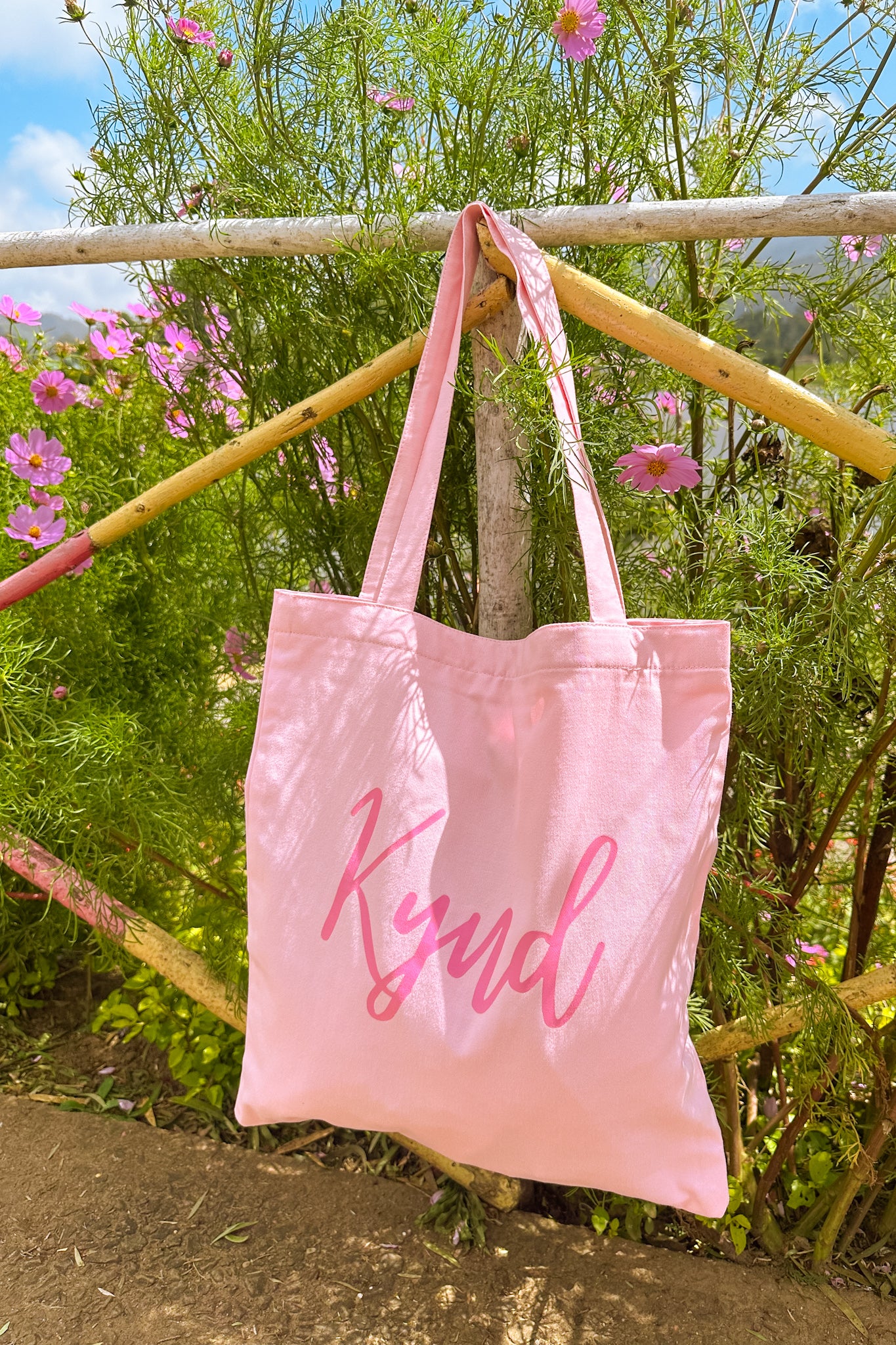 Take Me Everywhere Pink Tote Bag