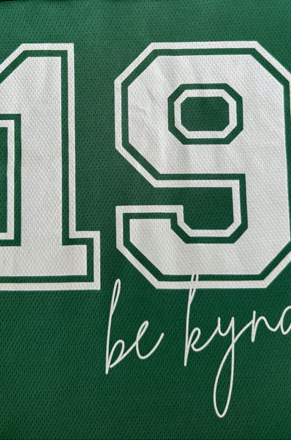 Star Player Oversize Jersey Green