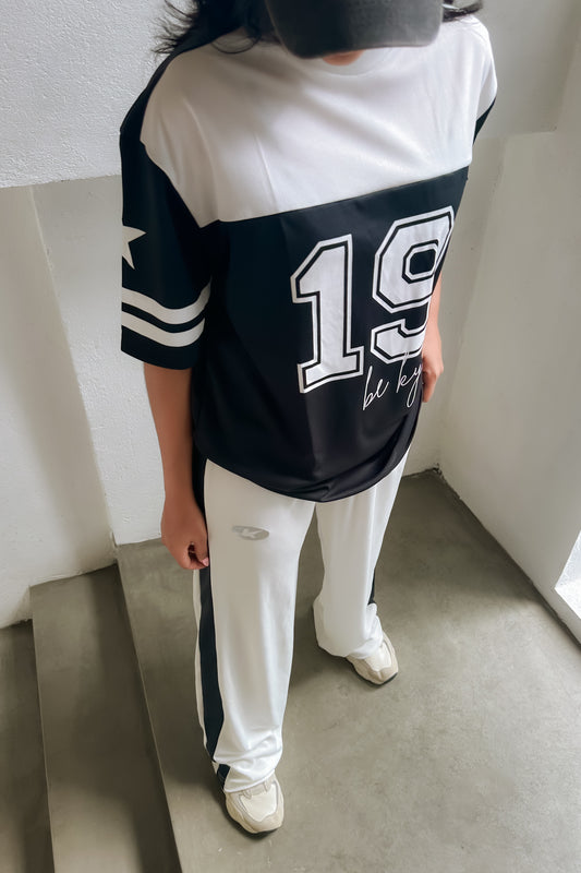 Kynd Sport Jersey Bottom White