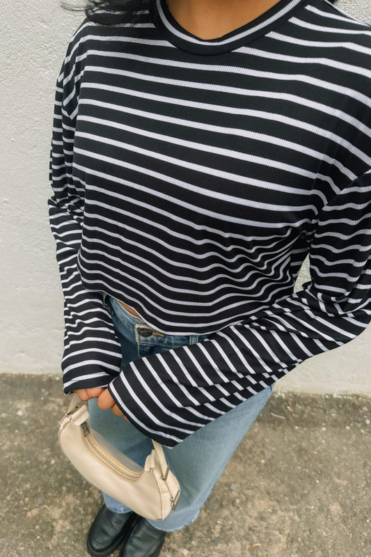 Oreo Cookie Crop Pullover