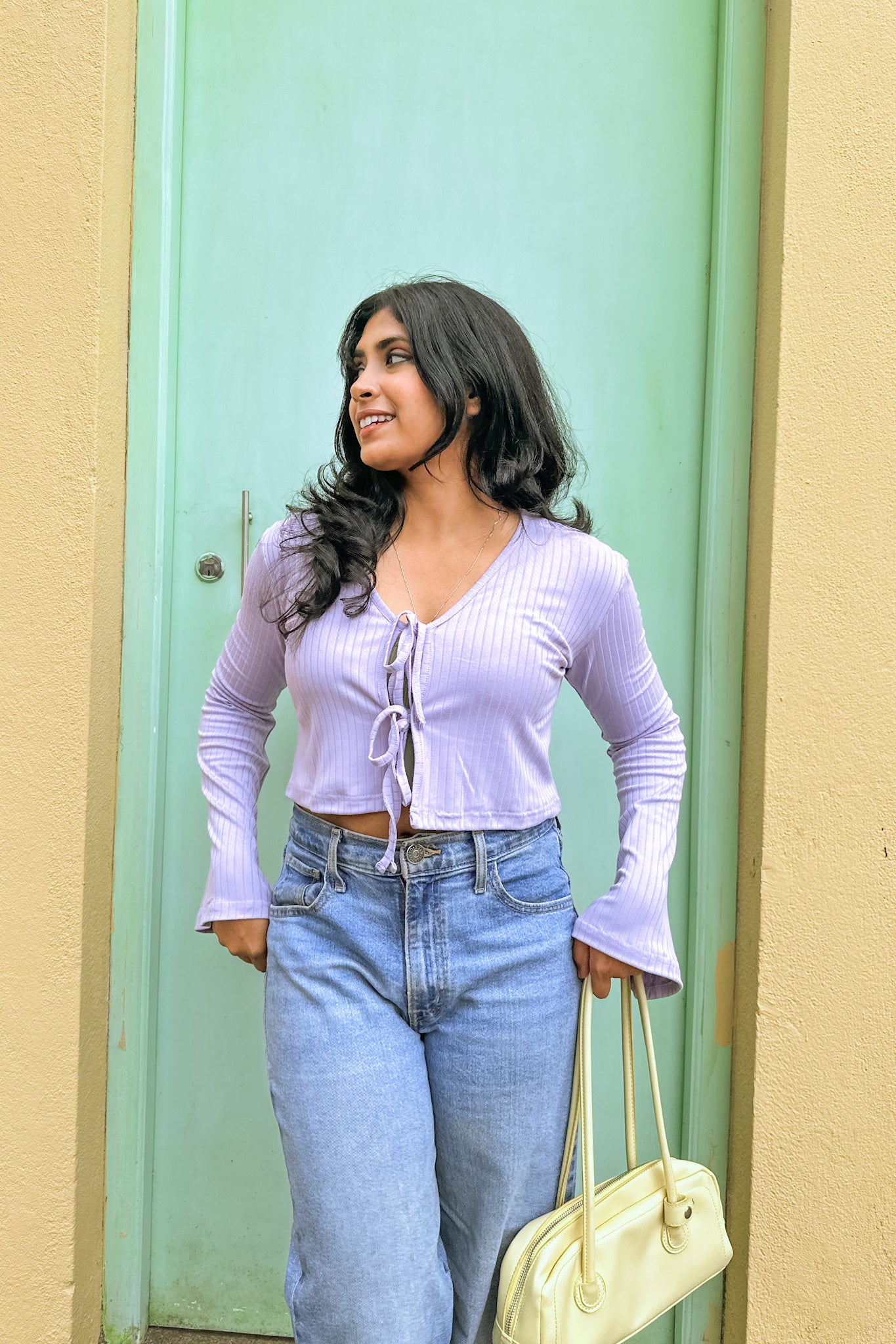 Lavender Macaron Cardigan