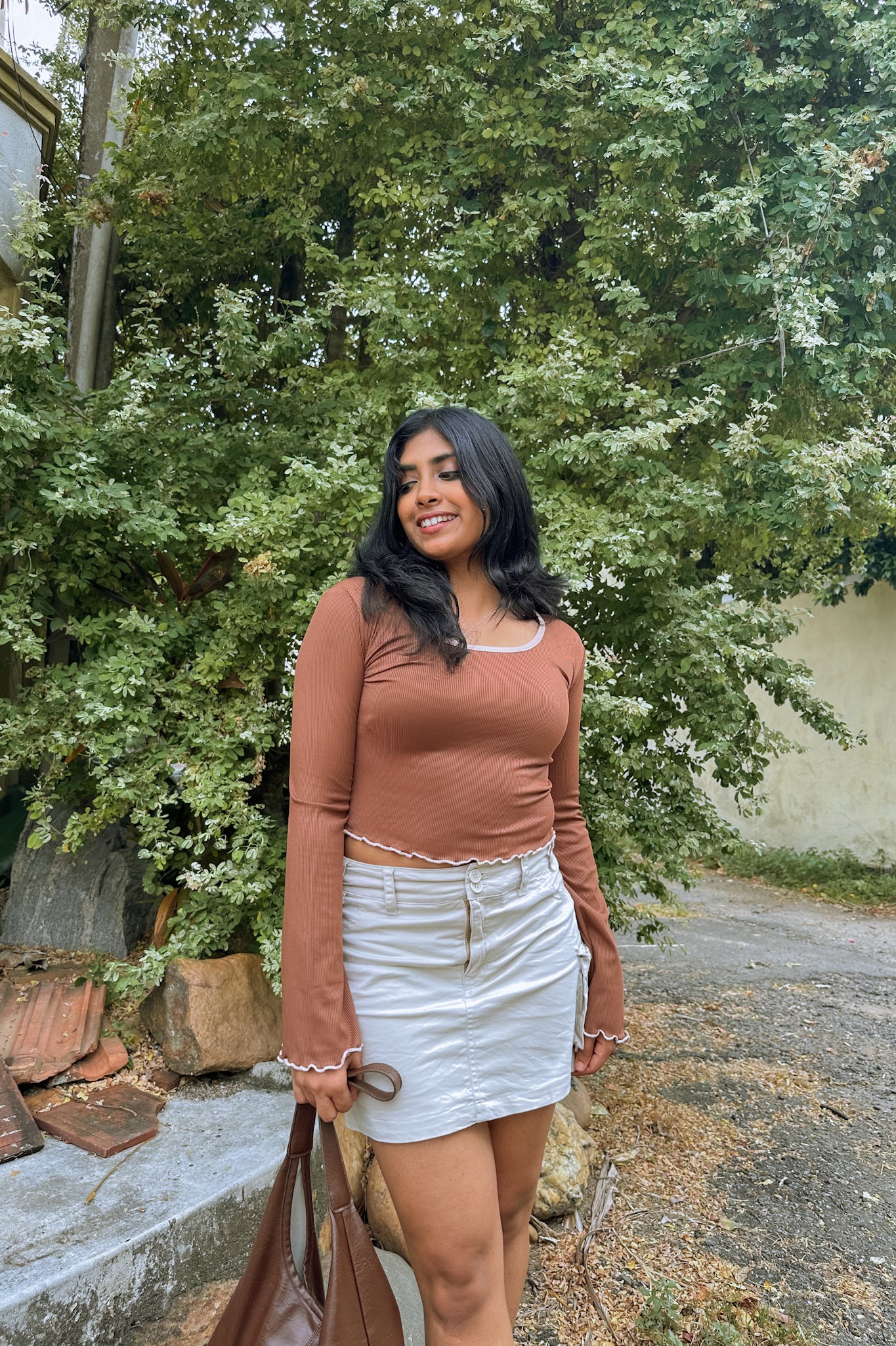 Choco Fudge Crop Top
