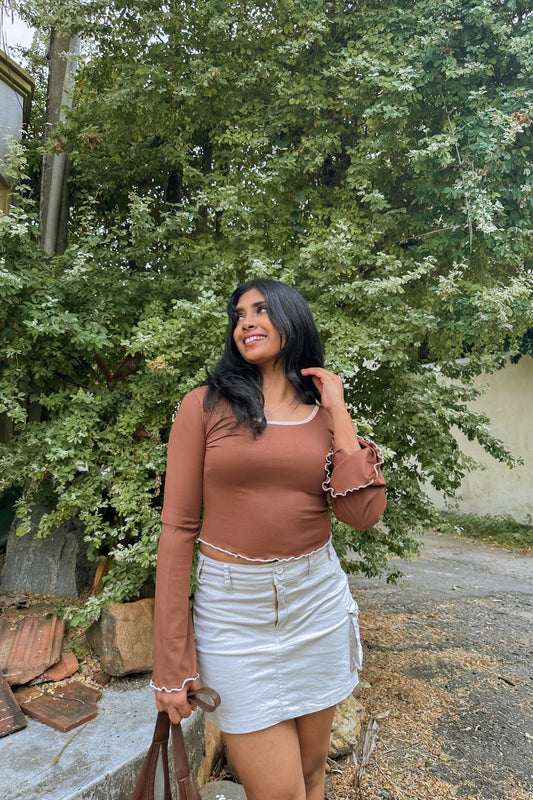 Choco Fudge Crop Top