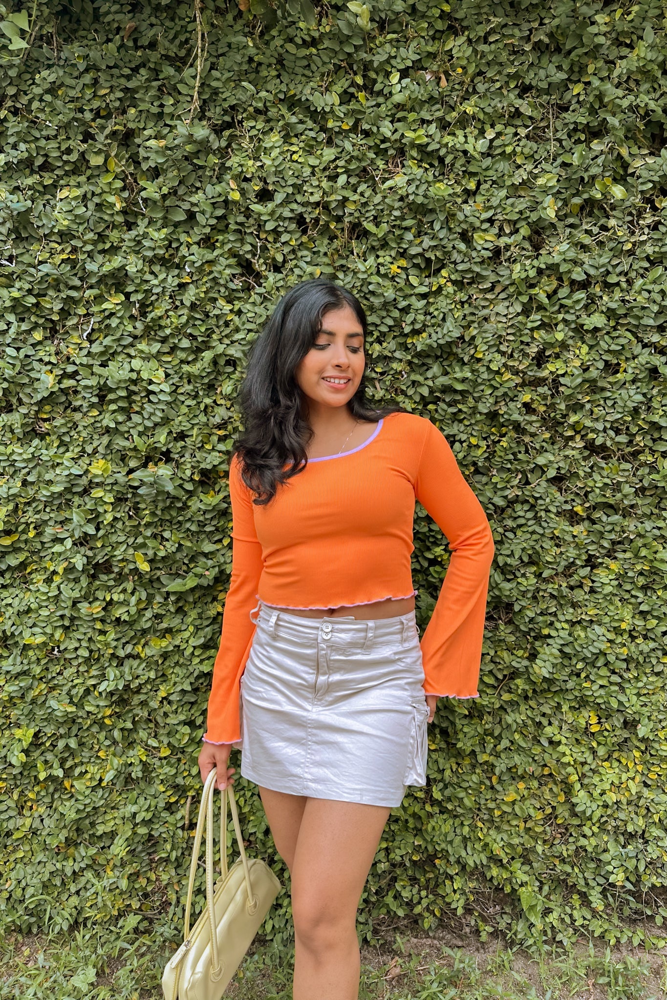 Orange Sorbet Crop Top
