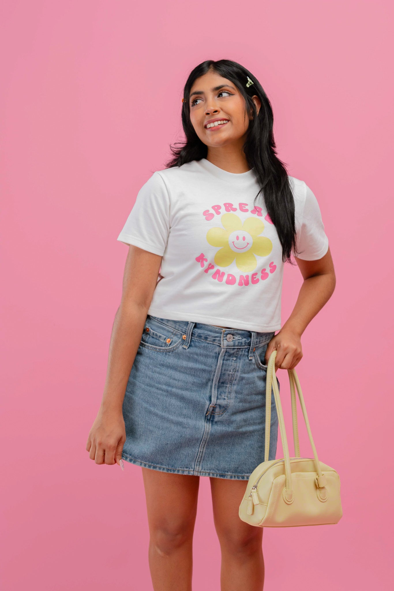Blush & Bloom Crop Tee
