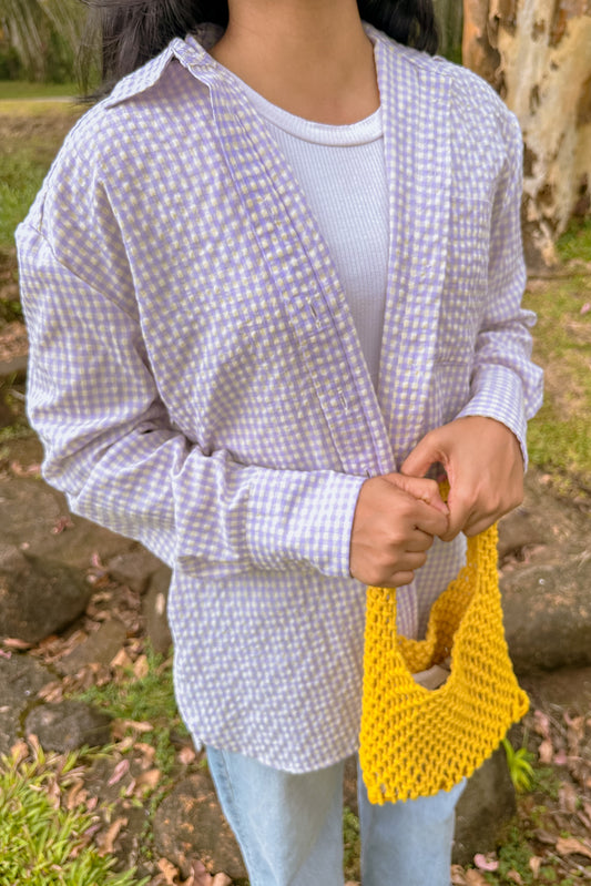 Meadow Mist Oversize Shirt