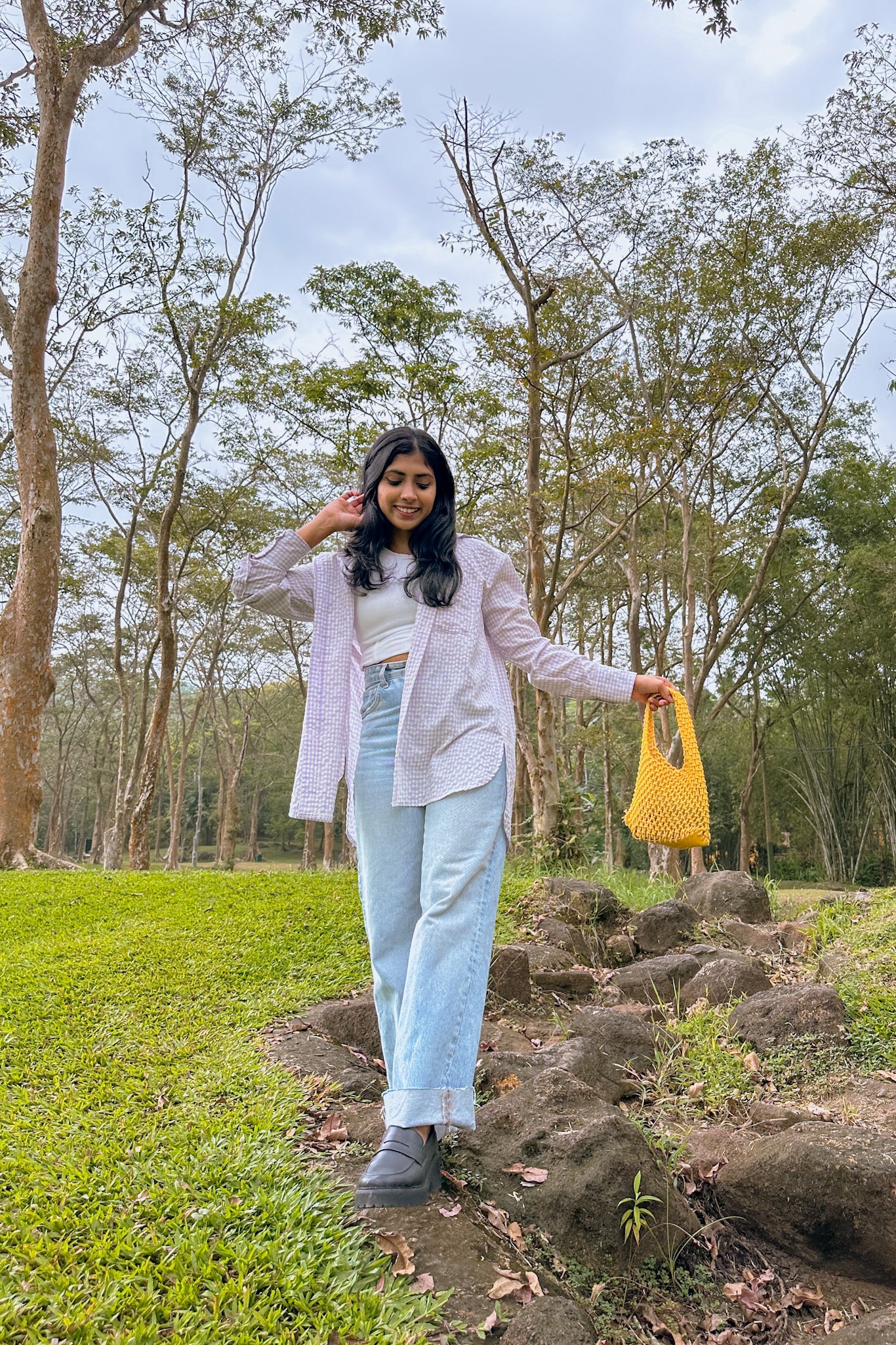 Meadow Mist Oversize Shirt