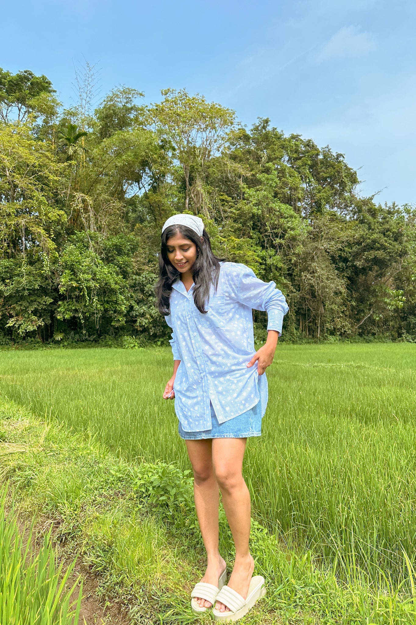 Petal Dream Oversize Shirt