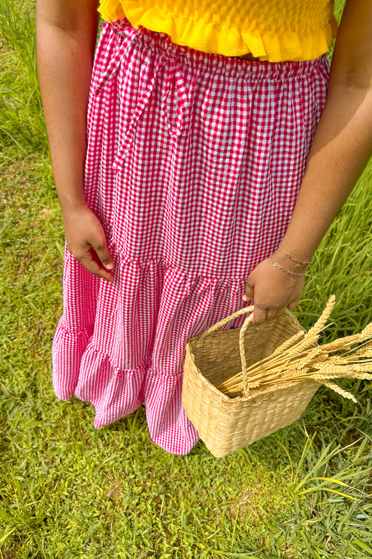 Cherry Bliss Maxi Skirt