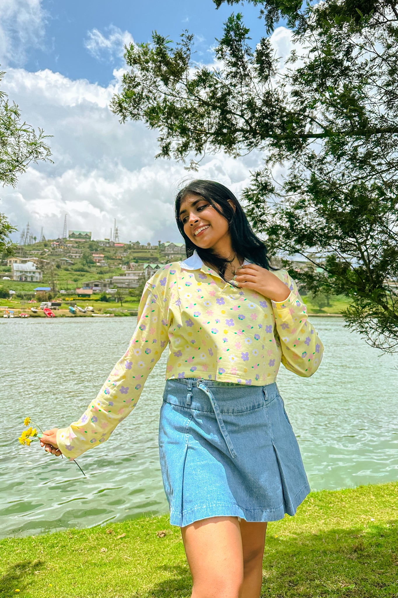 Buttercup Polo Neck Pullover