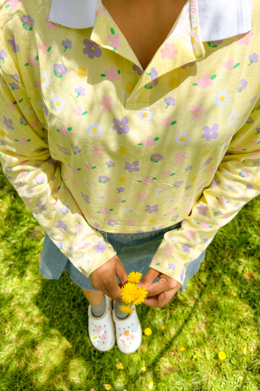 Buttercup Polo Neck Pullover