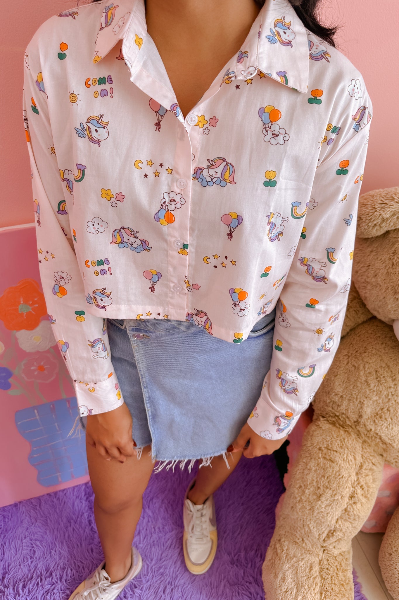 Sweet Daydream Crop Shirt