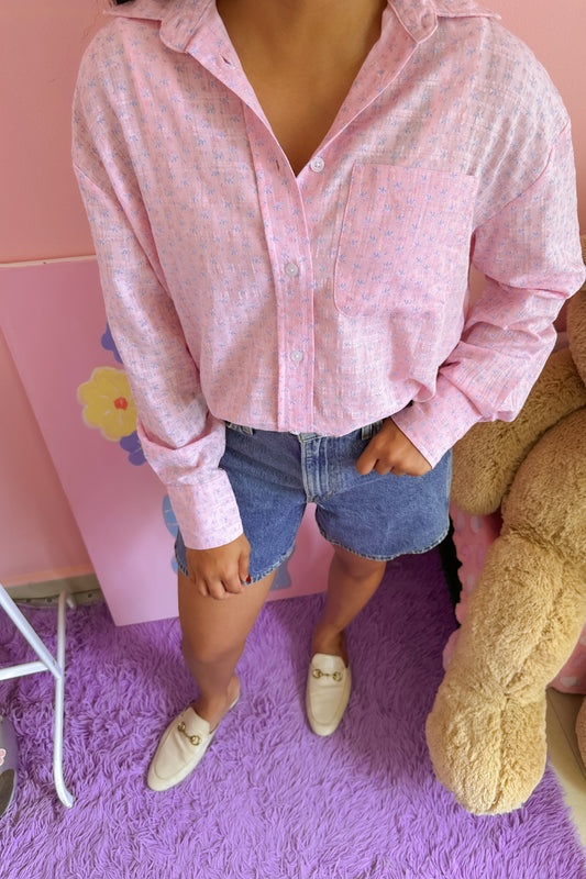 Pretty Petals Oversize Shirt