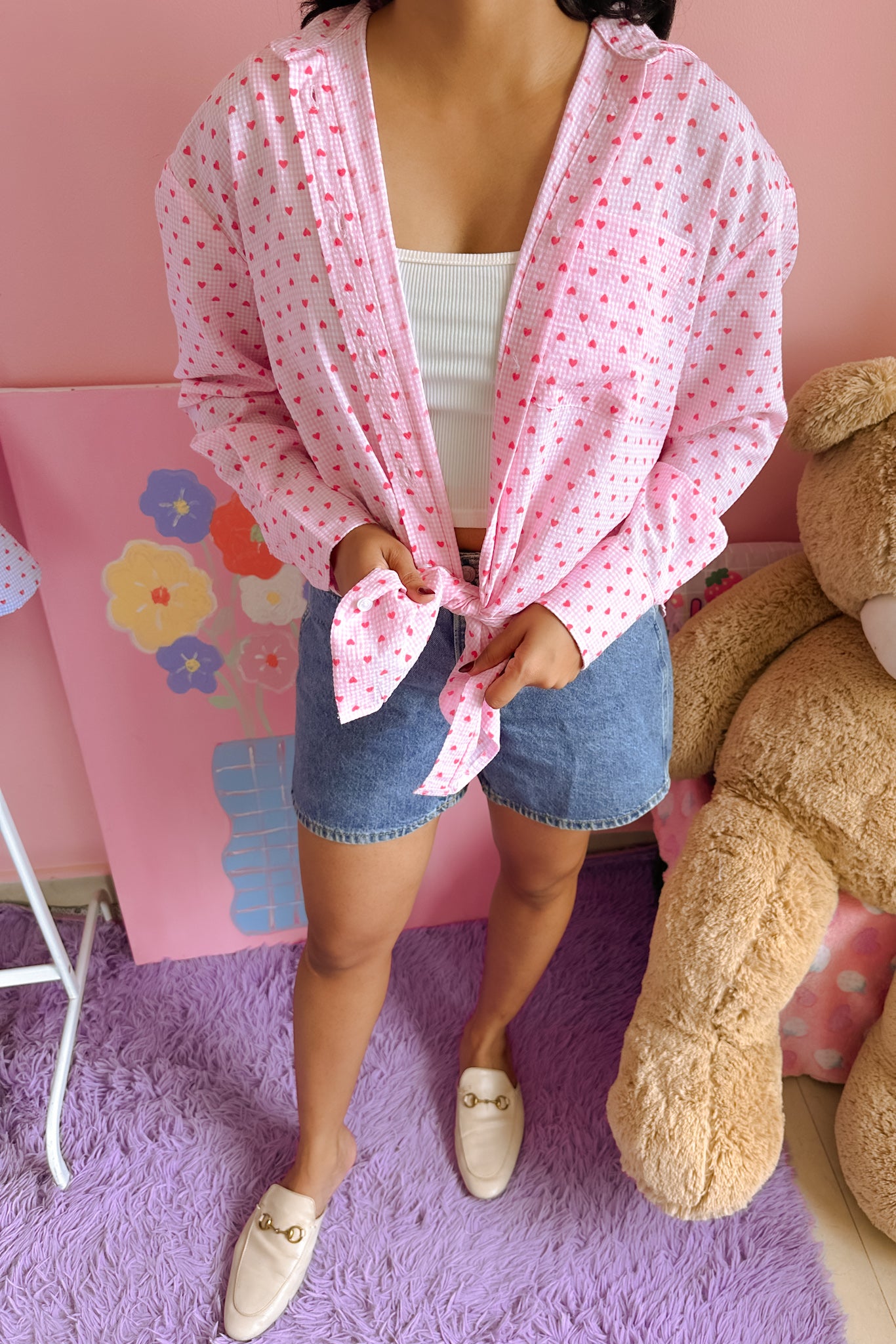 Sweetheart Oversize Shirt