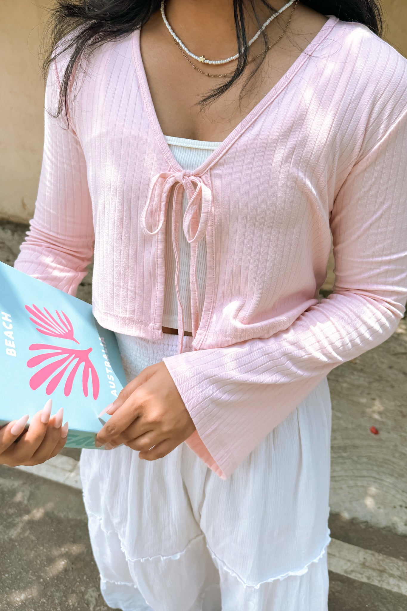Peach Petals Cardigan