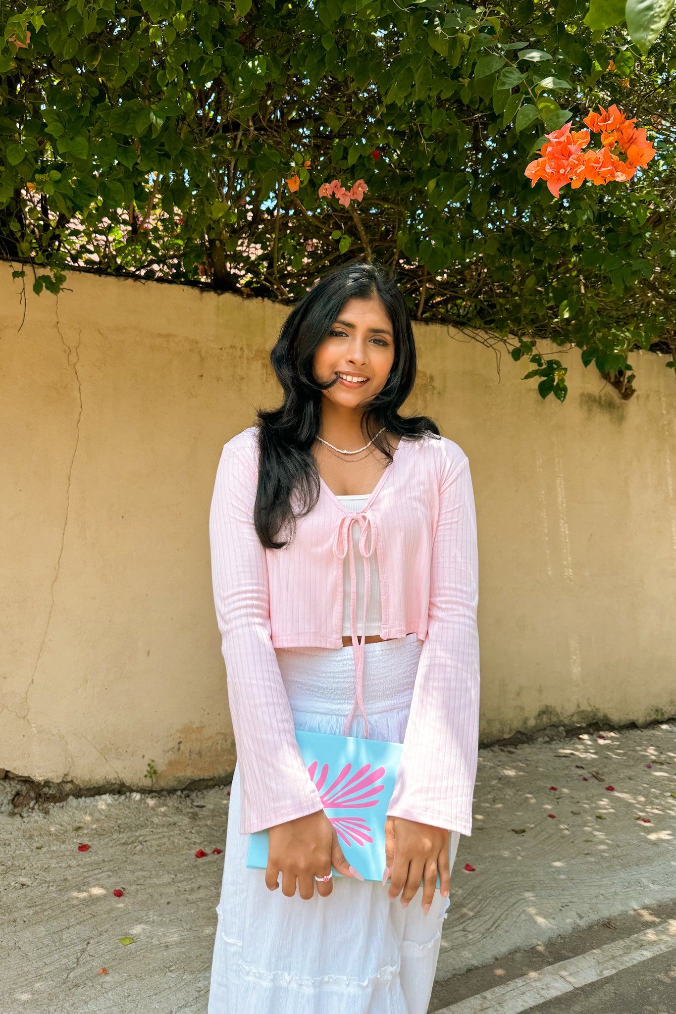 Peach Petals Cardigan
