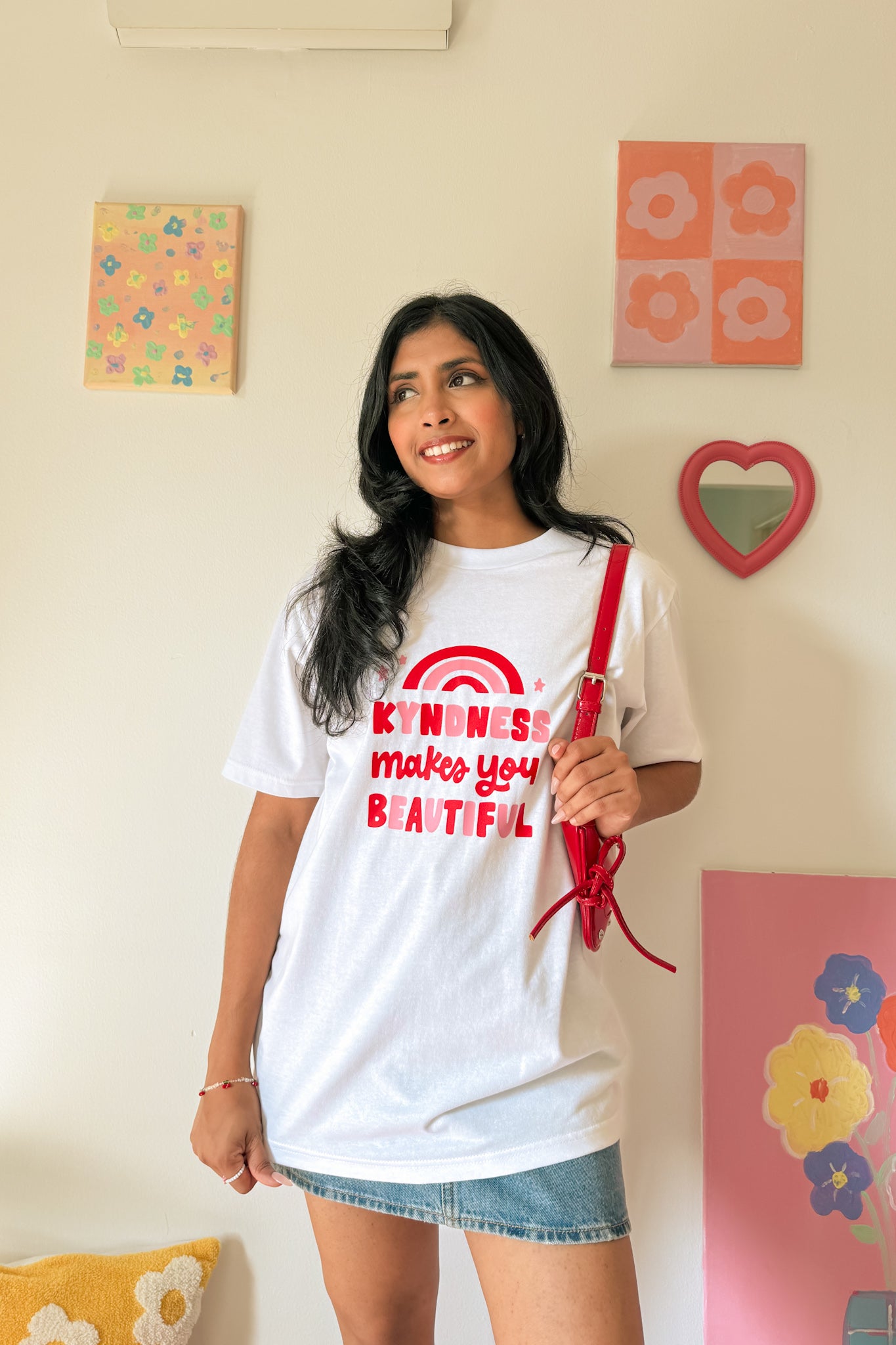 Bloom With Love Oversize T Shirt