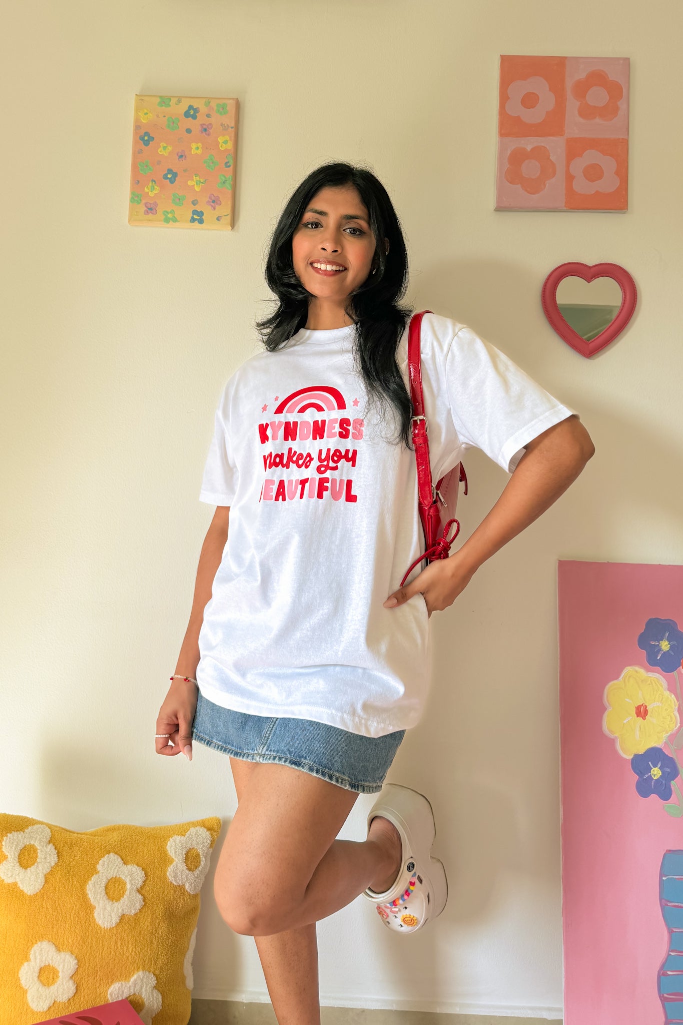 Bloom With Love Oversize T Shirt