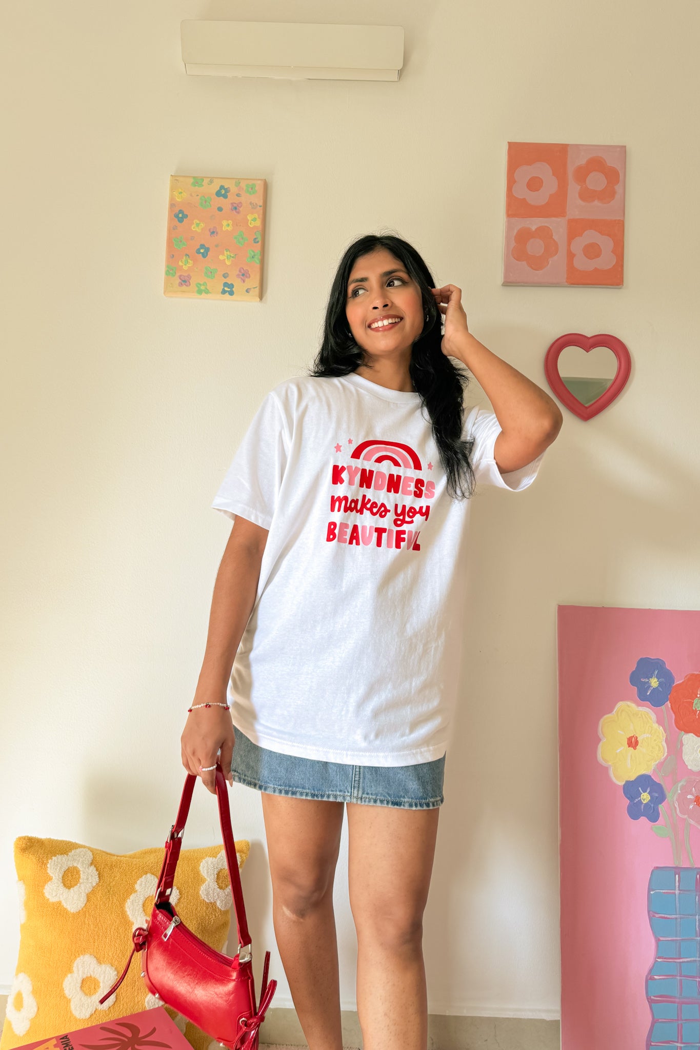 Bloom With Love Oversize T Shirt