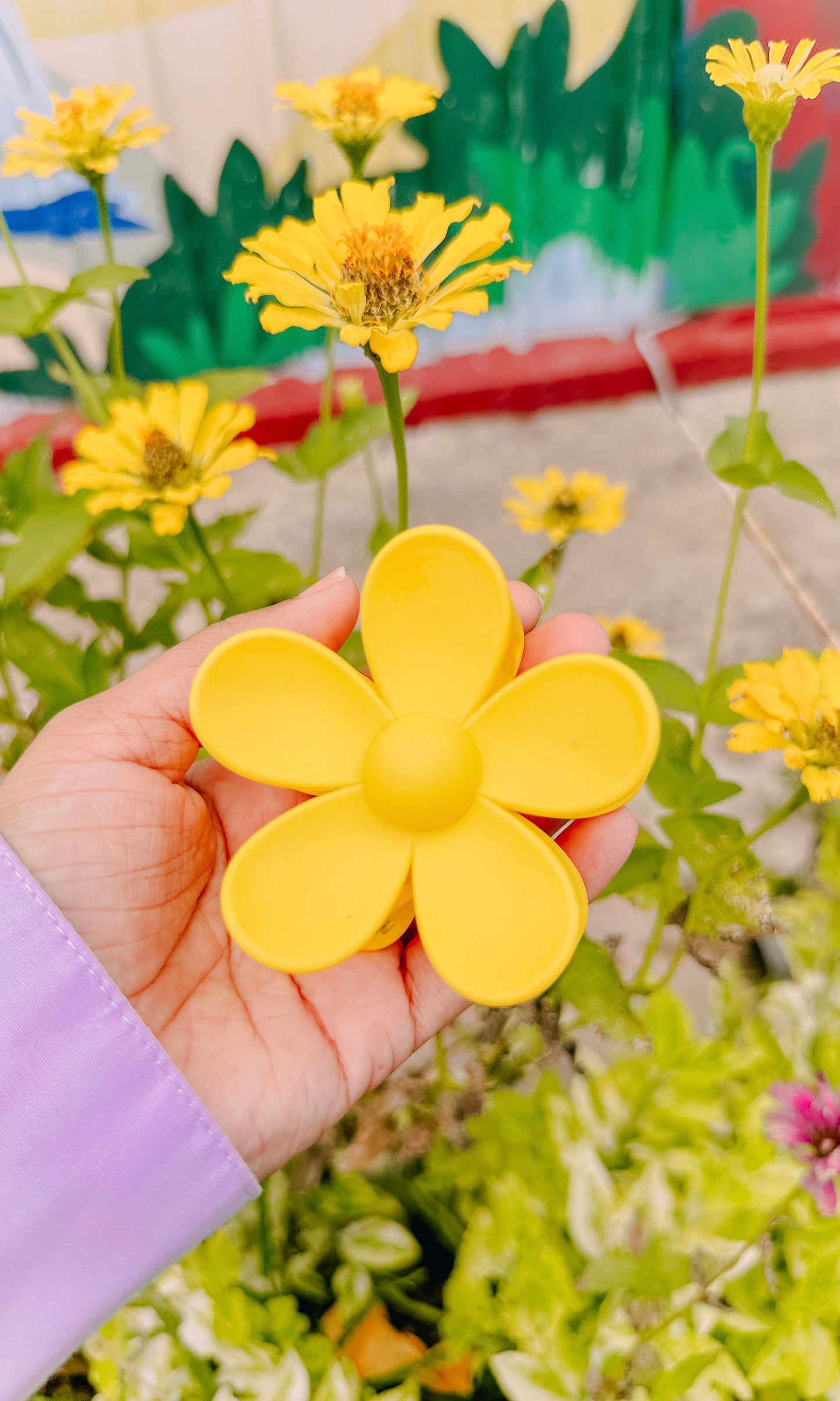 Flower Hair Claw